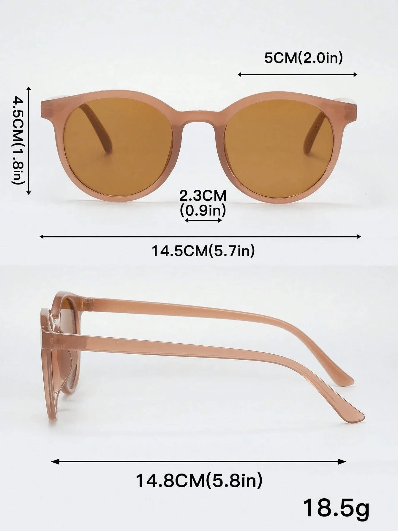 Full Frame Round Sunglasses