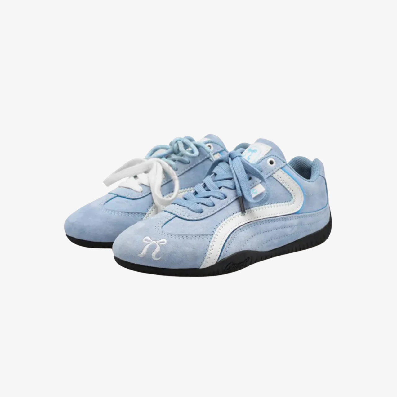 Butterfly Knot Colorblock Sneakers