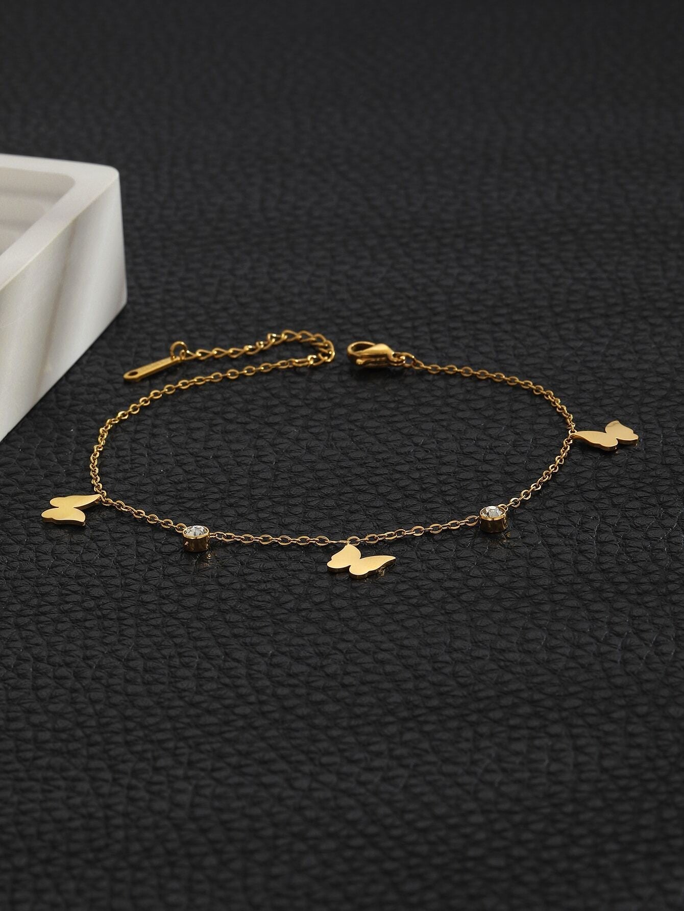 Exquisite Butterfly Decor Stainless Steel