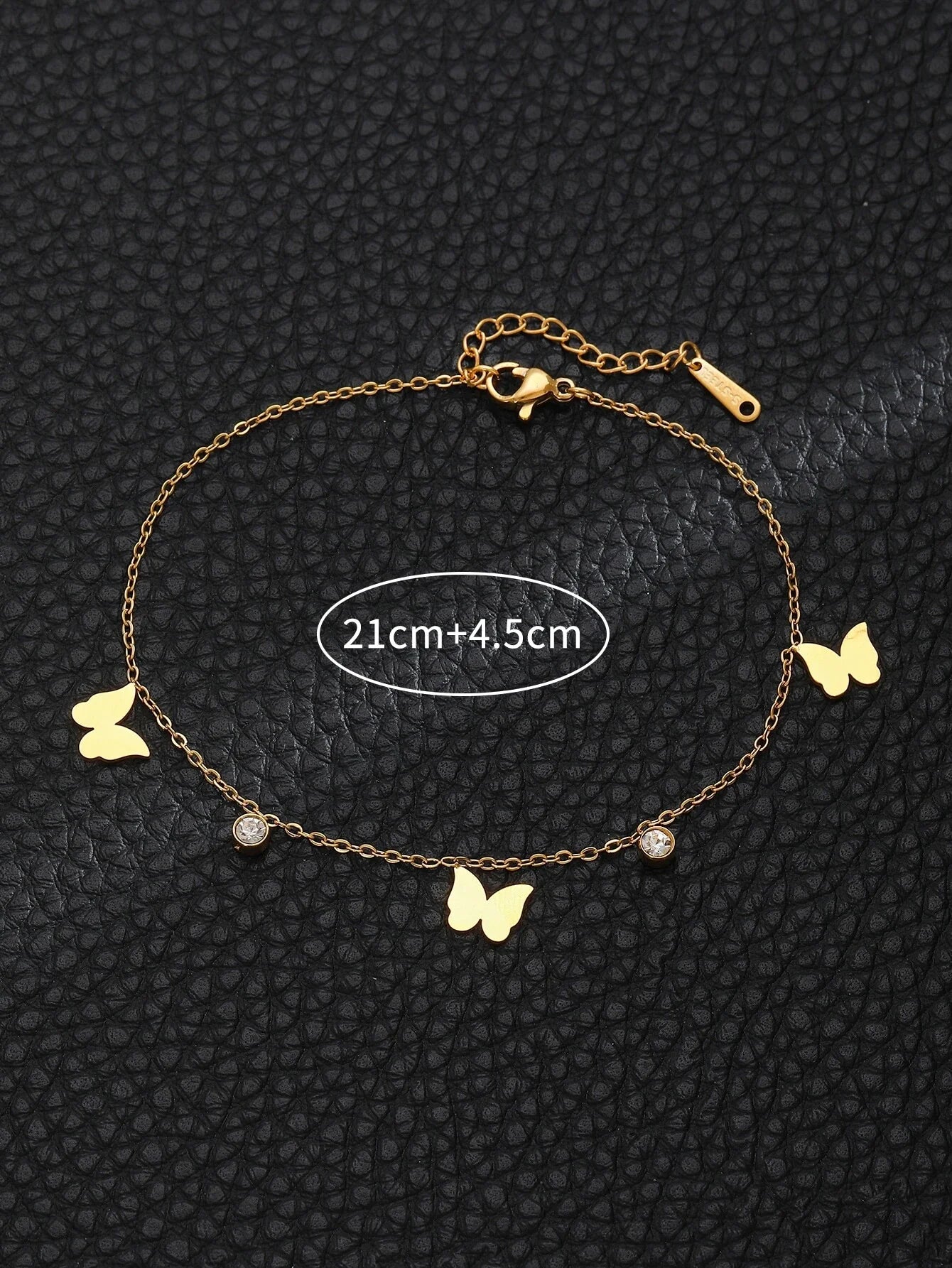 Exquisite Butterfly Decor Stainless Steel