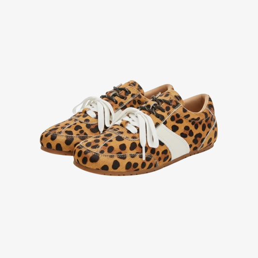 Leopard Print Vintage Sneakers
