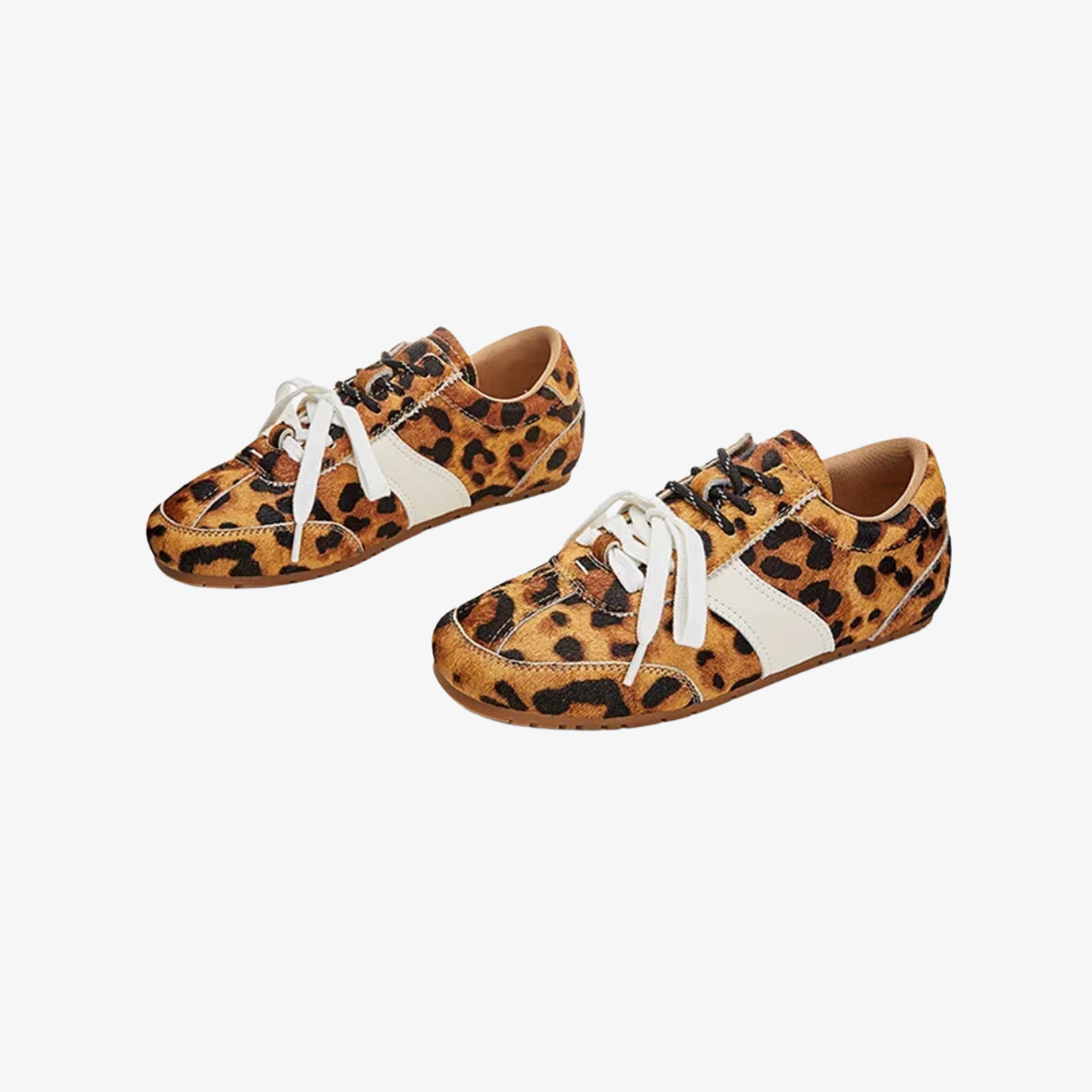 Leopard Print Vintage Sneakers