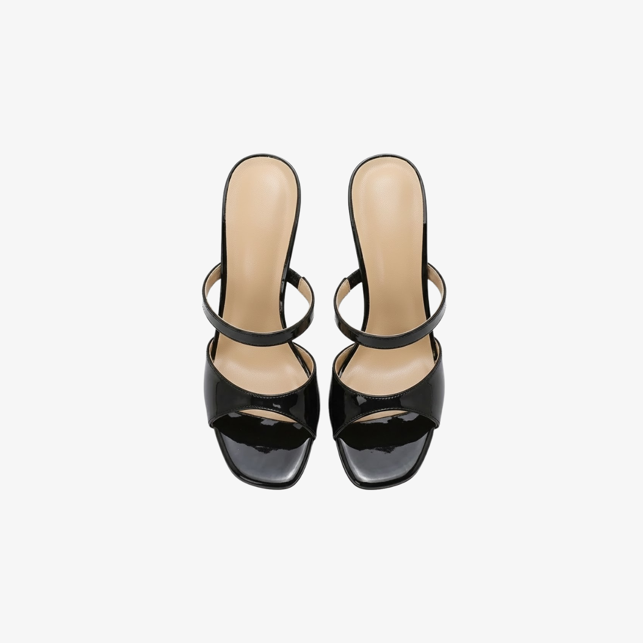 Patent Leather Slim Heels