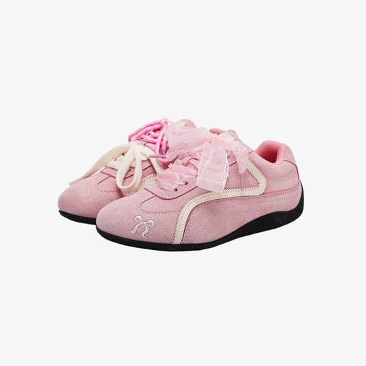 Butterfly Knot Colorblock Sneakers